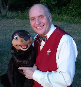 Billy with Celia the Seal